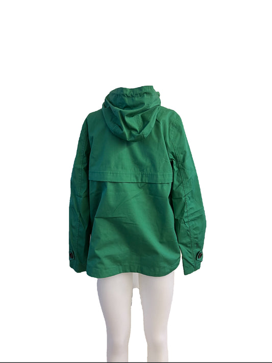 Ex Joules Women's Green Waterproof Jacket (Size 10)