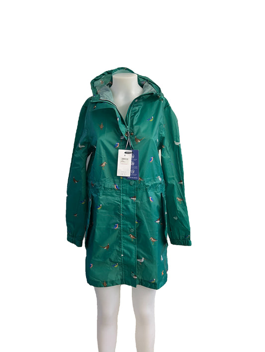 Ex Joules Women's Raincoat (Size 6)