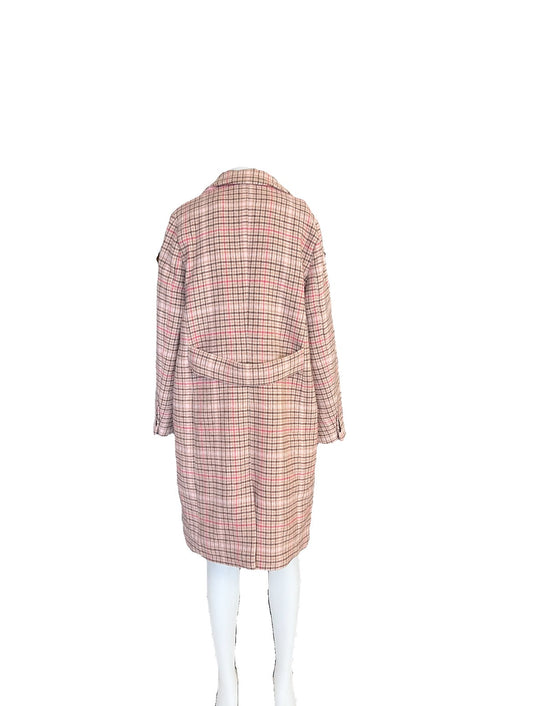 Ex Joules Women's Long Overcoat (Size 10)