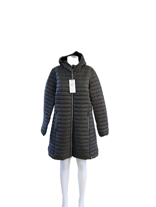 Ex Joules Women's Long Padded Coat (Size 14)