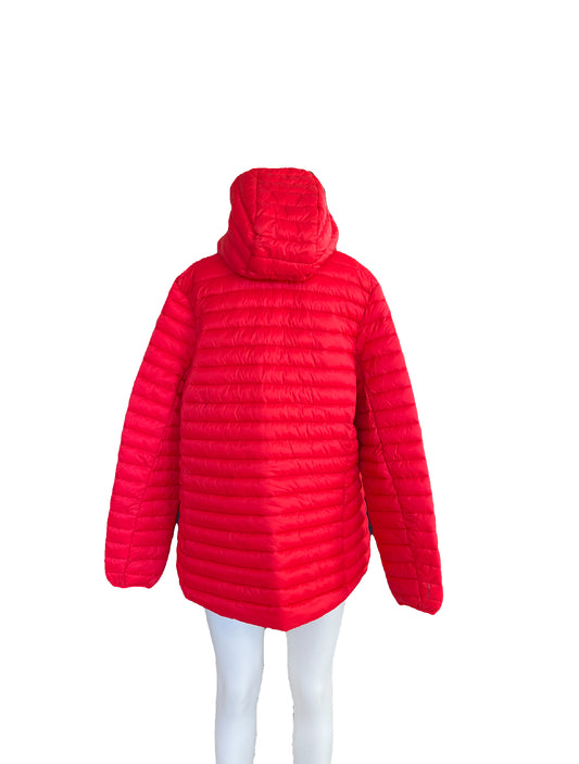 Ex Joules Women's Red 'Snug' Padded Coat (Size 20)